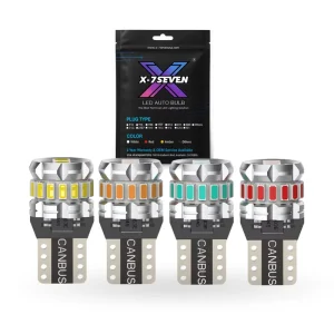 T10 3030 12SMD Canbus 4W Error Free 194 168 W5W Light Bulb Tail Rear License Plate Light Auto Styling