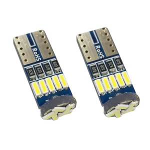 T10 4014 15SMD Canbus LED Interior License Plate Light Car Signal LED Lights Auto Reading Dome Lamp for Car Truck 12V 24V White
