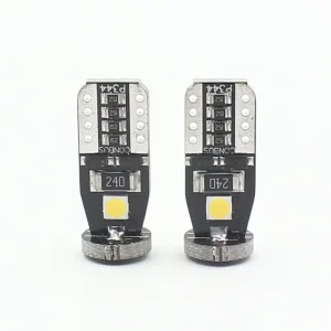 T10 Canbus LED Bulb 3SMD 3030 6000K White 12V 3W 500Lm CE ROHS Certified Universal Fitment Interior Car Roof Light