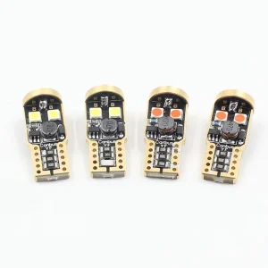 T10 Canbus LED Car License Plate Lights Non-Polarity 9W 12-24V Multi-Color Universal Fitment Interior Dome Light