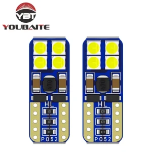 T10 Double Sided Wide Light License Plate Lights 3030 LED 8SMD Canbus Error License Plate Lights Non Polarity