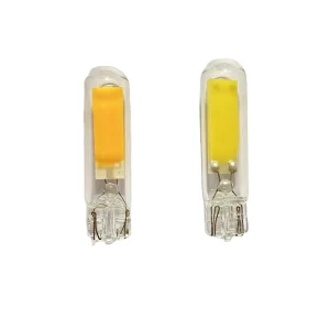 T10 LED Reading Light Bulb T10 LED License Plate Light Bulb LED Lawn Light Bulb T10 Glass Fully Transparent COB LED Car Lamp