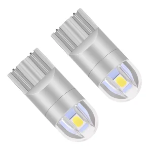 T10 LED Width Lamp Car Light 12V 160LM 0.96W Small License Plate Instrument Light 3030 2SMD LED 25.7×9.9mm