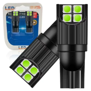 T10 W5W 194 168 DC12V Universal Car Signal Lamp LED Car Interior Reading Light License Plate Light 3030 8SMD T10 LED