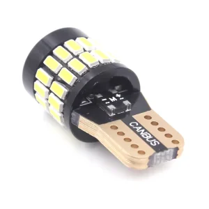T10 W5W 37SMD 3014 3030 LED Light Bulb 6000K White 501 W5W T10 Error Free for Car Dome License Plate