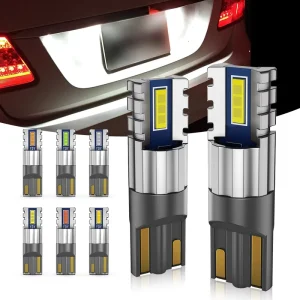 T10 W5W Reading Lamp Car Bulbs 12V 1860 2SMD Car Width Lamp for Signal Lights LED License Plate Light