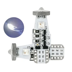 T10LED 宽幅灯 汽车通用灯 3 Smd Led 灯 汽车 3535 车牌灯 阅读灯