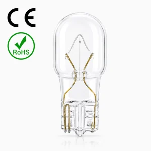 T15 12V16W Clear Auto Dashboard Bulb Instrument Panel Indicator Light Wedge Lamp Car Interior