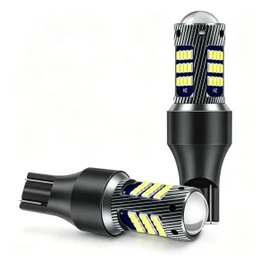 T15-2016-42SMD Lens Focus T15 LED Reverse Bulb 42PCS 2016 SMD Aluminum Heat Dissipation Canbus Free Error W16W Car Back up Light