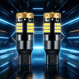 T20 18W 1800LM LED Brake Light 1157 7443 Backup Light 3157 1156 Turn Signal Lamp 7440 3156 BA15S LED Reverse Car Bulb