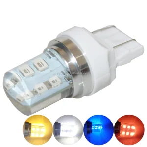 T20 7443 12LED 12SMD 2835 LED Reversing Light Turn Signal Light Auto Interior Lighting