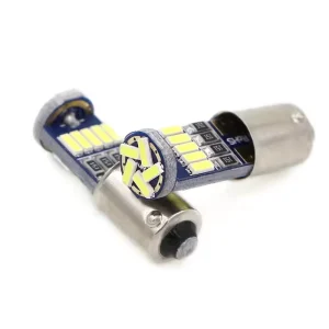T4W 4014 15SMD BA9S LED Canbus Car Light Bulbs White Auto Interior Dome and Door Lamp License Plate Replacement LED Bulb
