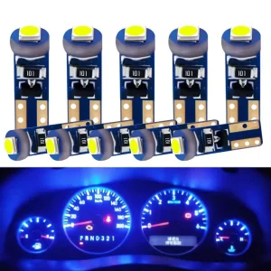 T5 3030 1smd 12V 24V 1W Instrument Panel Light for Car Motorcycle Modification LED Mileage Central Control Indicator Light