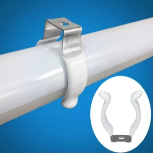 T8 T10 T12 Stainless Steel Lampholder Mounting Support Lamp Bracket Clip U Shaped for LED Light Fluorescent Tube OEM ODM