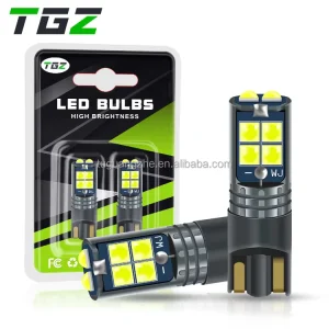 TGZ Auto Parking Wedge Tail Side Bulbs 12V-24V T10 W5W 168 194 3030 10SMD LED 6 Colors Interior Reading Lights