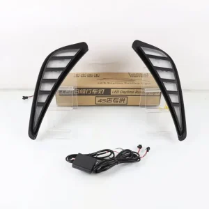 TY GR SPORT 12V Daytime Running Lights Three Color Flowing Turn Signals Universal Fitment
