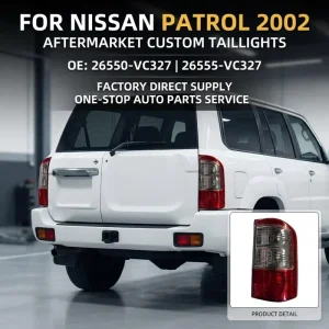 Tail Lamp 26550 vc327 26555 vc327 Taillight Taillamp Taillights Taillamps Light Auto Rear Tail Lights for Nissan Patrol