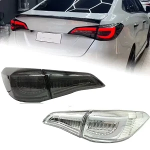 Tail Lamp For Toyota Vios Yaris Led Taillights Rear Stop Light For Vios Yaris Accessories