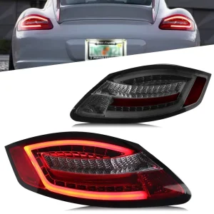 Tail Lamps for Porsche 987.1 Series Boxster Cayman Red Lens LED Tail Light Housing Lamp Assembly Replacement