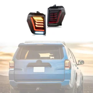 Tail Light Assembly LED with Sequential Turn Signal Reverse Brake Taillight for Toyota 4runner