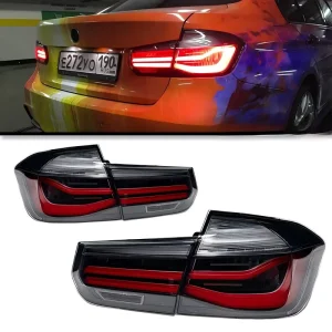 Tail Light Assembly Upgrade for 3 Series F30 (12 18) MP Style LED Rear Lights Sequential Turn Signals Model YAB 0293 35W