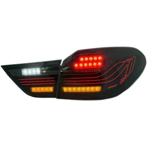Tail Light Retrofit Upgrade Taillights for BMW X4 F26 Modified M4 CSL Smoked Black Red Brake Turn Signal LED Taillight