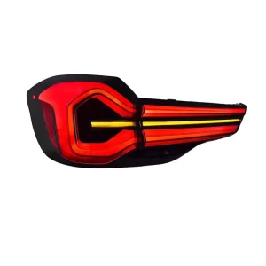 Tail Light Upgrade Taillights for BMW X3 G08 G01 Modified Smoked Black Brake Turn Signal LED Taillight Auto Parts