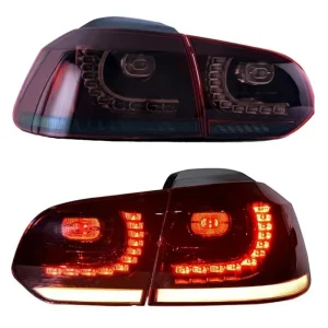 Tail Light for Volkswagen Golf 6 LED Tail Light Golf 6 Mk6 Dynamic Signal Animation After Stop Braking Reversing Car Rear Light