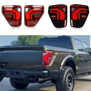 Tail Lights for F150 Upgrade Assembly Compatible F 150 All Models Running Brake Stop Rear Lamp