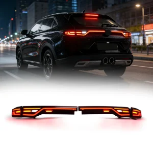 Tail Lights for HRV XRV Rear Bumper Full LED Tail Lamp with Sequential Turn Signal Parking Light