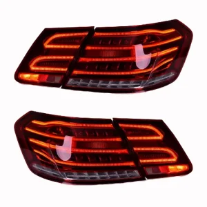 Taillights Assembly Red Running Light Car Led Tail Light 12v for Mercedes Benz E Class W212 09 13 Rear Light Taillamp Taillight