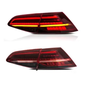 Taillights for Golf 7 7.5 MK7 7.5 LED Tail Rear Light Lamp With Sequential for VW Golf 7