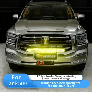 Tank 500 Hi4t Hi4tz Concealed Grille Headlights Outdoor Off Road Decoration Searchlight Modification Parts