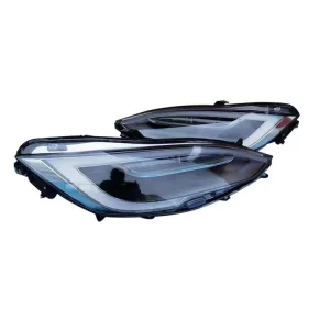 Tesla Model S Auto Parts 12V Remanufactured ISO9001 Certified Front LED Headlights Assembly Long Expiration 6000K