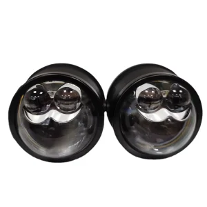 Three Color 3Inch Fog Light LED BI Projector Lens Fog Lamp Driving Auxiliary Light Led Spotlights for Cars Toyota Ford Honda