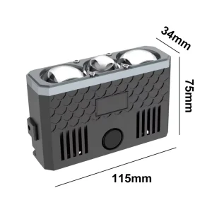 Three Lens 210W W5 LED Grille Light Car Exterior Auxiliary Lighting Auto Auxiliary Lights