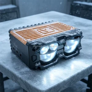 Three Lens Auto Exterior Auxiliary Lighting Upgrade Spotlights Car Front Headlight Led Grille Lights