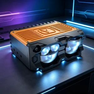 Three Lens Auto Exterior Auxiliary Lighting Upgrade Spotlights Car Front Headlight Led Grille Lights
