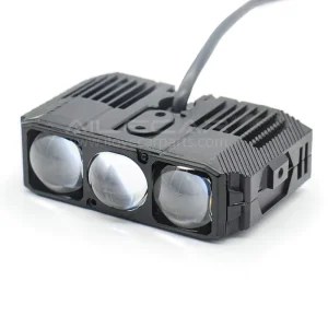 Three Lens LED Grille Light Car Exterior Auxiliary Lighting Auto Auxiliary Lights
