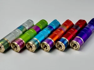 Titanium Alloy 6W 470nm Cyan Blue Laser Flashlight Luxury Edition Smooth Adjustable Focus Heat Dissipation Lifespan Full