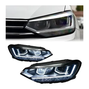 Touran DRL LED Upgrade Headlight Turn Signal Head Lamp Modified Assembly Signal Auto Accessories for Volkswagen for VW