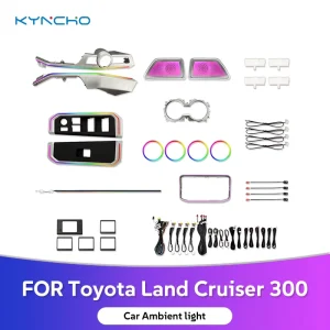 Toyota Land Cruiser Lc300 LED Car Ambient Lighting Optimized Interior Environment Modification Auto Interior Upgrade