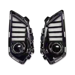 Toyota Yaris Ativ VIOS Car Lights Accessories LED Daytime Running Light DRL Turn Signal Fog Lamp