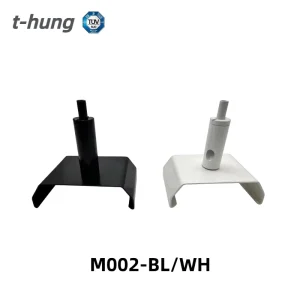 Track Trunking Rail Suspension Bracket Clip with Cable Gripper E coating Black White Customization ISO9001 Manufacturer