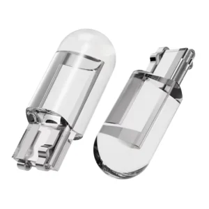Transparent Crystal Integrated T10 W5W COB LED Light Super Bright Side Marker Reading and License Plate Lamp