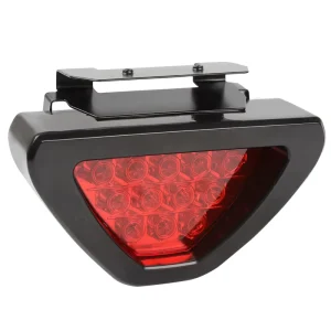 Triangle Car Tail Lights Brake Light Fog Lamp Universal Red LED Flash Bulbs Truck Auto Warning Light Car styling