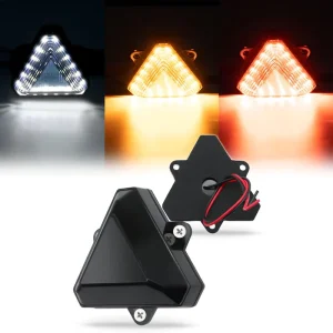 Triangle LED Tail Fog Lamp Side Marker Light Car Marker Flashing Running Light