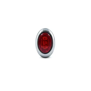 Truck 3/4′ Turn Signals Side Marker LED Lighting Indicator with Reverse Brake Lamp Red 12V