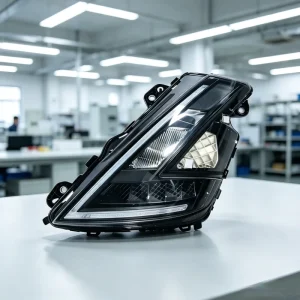 Truck Accessories for Volvo Truck Parts Auto Lighting Systems 23752671 LH LED Headlights Black for Volvo FH5