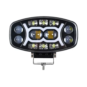 Truck Front Headlights Cross Border Supply Automotive LED Lights European Style 12 36V Off Road Roof Mounted Headlamps 21W 5